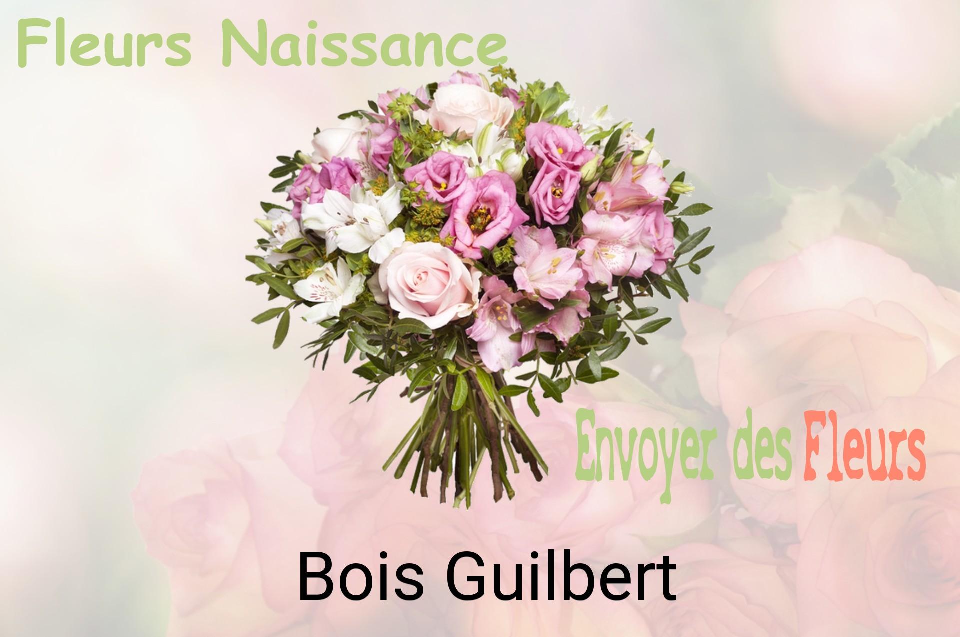 Bouquet de fleurs de naissance livré à Bois-Guilbert