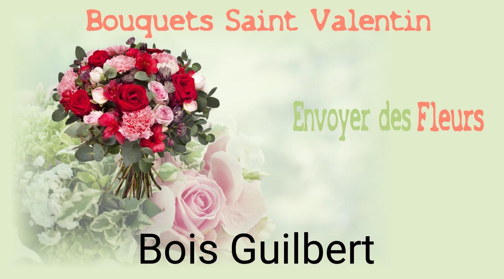 Roses de Saint-Valentin livrées à Bois-Guilbert